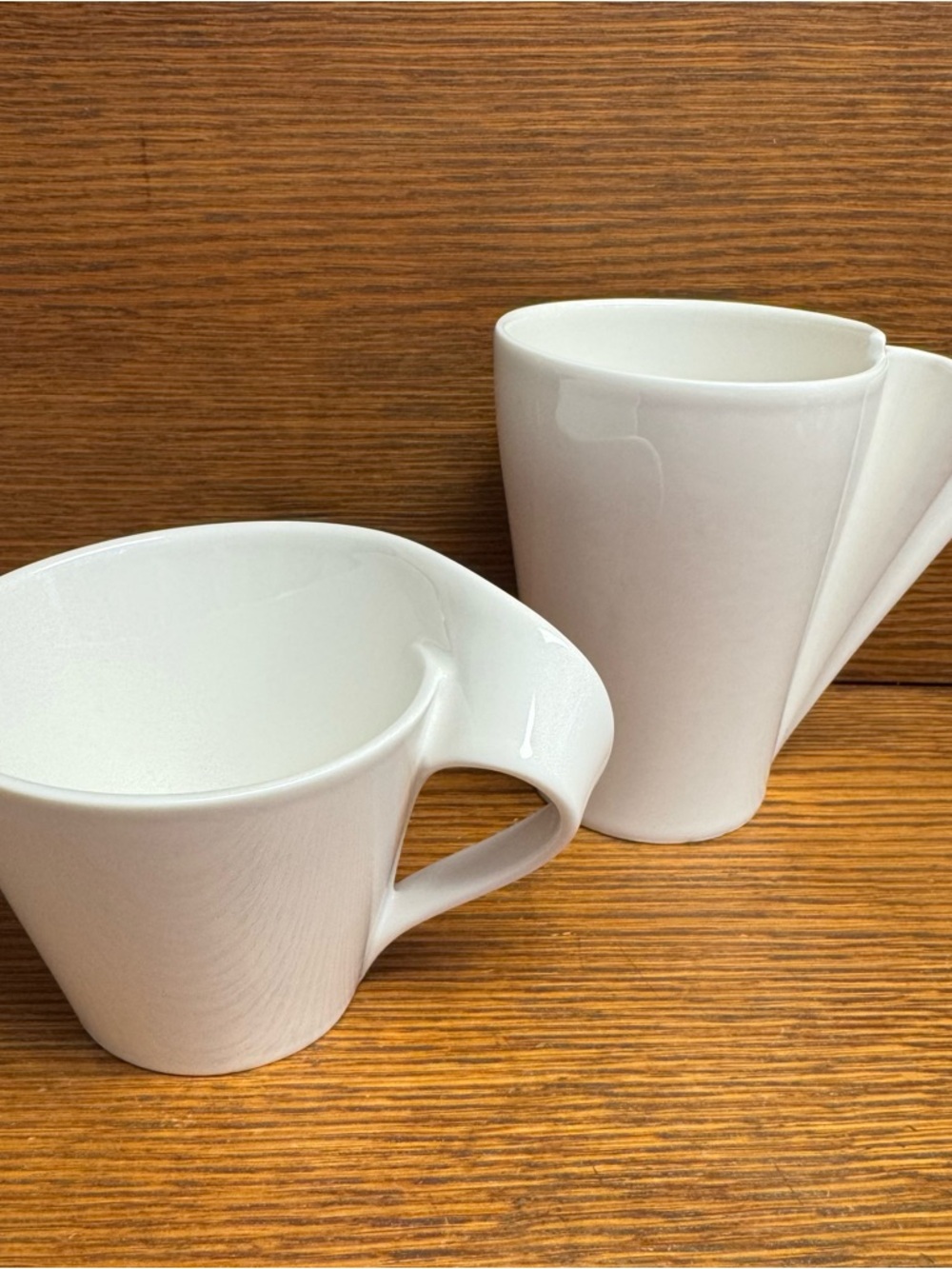 Villeroy & Boch New Wave White Mugs Pair